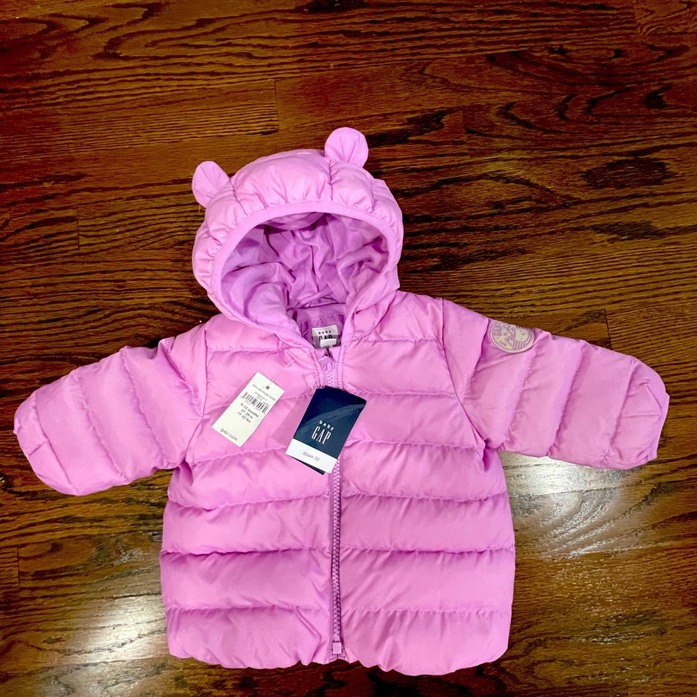 Brand new pink baby Gap jacket!